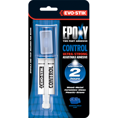 Epoxy control syringe