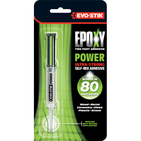 Epoxy power syringe