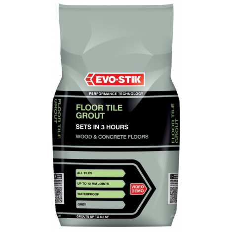 Floor tile grout fast set for wood and concrete floors