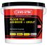 Floor tile adhesive and grout for wooden floors