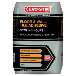 Floor & wall tile adhesive fast set for wood, concrete & plaster