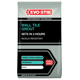Wall tile grout mould resistant