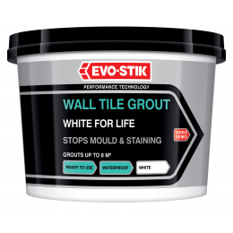 Wall tile grout white for life powder